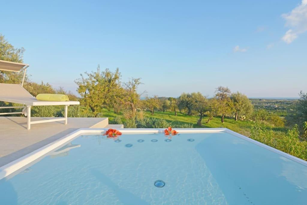 Villa Pettegola Tenuta Il Cavaliere Di Italia Noto- Vista Mare Mini Piscina Idromassaggio Eksteriør bilde